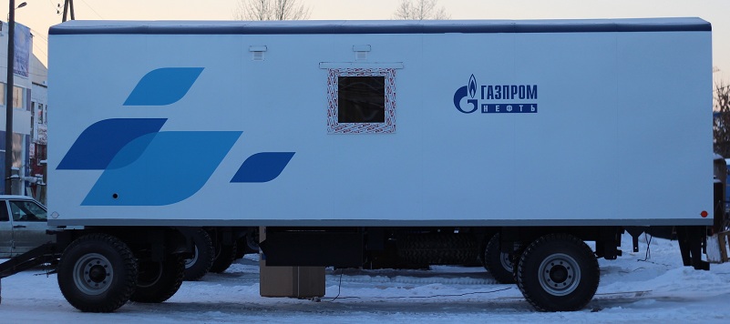 Вагончики Газпром